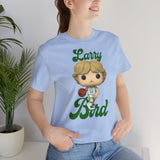 Larry Bird Celtics Basketball, Soft Cotton Bella and Canvas Short Sleeve Tee shirt