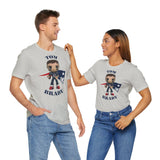 Tom Brady New England Patriots (Large), Soft Cotton Bella and Canvas Short Sleeve Tee shirt