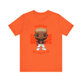 Odell Beckham Jr Cleveland Browns, Soft Cotton Bella and Canvas Short Sleeve Tee shirt