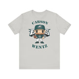 Carson Wentz Philadelphia Eagles (Green Jersey), Soft Cotton Bella and Canvas Short Sleeve Tee shirt
