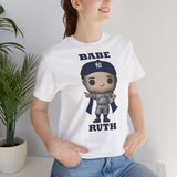 Babe Ruth New York Yankees, Soft Cotton Bella and Canvas Short Sleeve Tee shirt