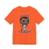 Barry Sanders Detroit Lions, Soft Cotton Bella and Canvas Short Sleeve Tee shirt
