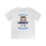 Philip Rivers L.A Chargers, Kids Gildan Softstyle Tee Shirt