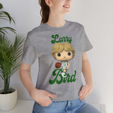 Larry Bird Celtics Basketball, Soft Cotton Bella and Canvas Short Sleeve Tee shirt