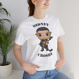 Sidney Crosby Pittsburgh Penguins, Soft Cotton Bella and Canvas Short Sleeve Tee shirt