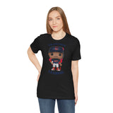 Francisco Lindor Cleveland Indians, Soft Cotton Bella and Canvas Short Sleeve Tee shirt