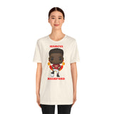Marcus Rashford Manchester United, Soft Cotton Bella and Canvas Short Sleeve Tee shirt