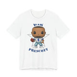 Dak Prescott Dallas Cowboys, Soft Cotton Bella and Canvas Short Sleeve Tee shirt