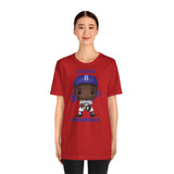 Jackie Robinson L.A/Brooklyn Dodgers, Soft Cotton Bella and Canvas Short Sleeve Tee shirt