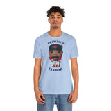 Francisco Lindor Cleveland Indians, Soft Cotton Bella and Canvas Short Sleeve Tee shirt