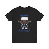 Deion Sanders Dallas Cowboys Throwback, Soft Cotton Bella and Canvas Short Sleeve Tee shirt