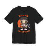 Baker Mayfield Cleveland Browns, Soft Cotton Bella and Canvas Short Sleeve Tee shirt