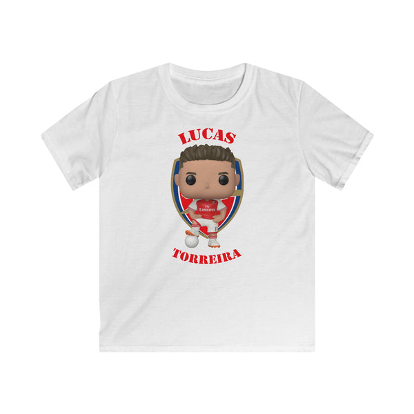 Copy of Lucas Torreira Arsenal, Kids Gildan Softstyle Tee Shirt