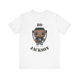 Bo Jackson Oakland Raiders, Soft Cotton Bella and Canvas Short Sleeve Tee shirt