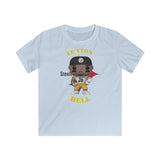 Leveon Bell Pittsburgh Steelers, Kids Gildan Softstyle Tee Shirt