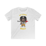 Leveon Bell Pittsburgh Steelers, Kids Gildan Softstyle Tee Shirt