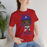 Jackie Robinson L.A/Brooklyn Dodgers, Soft Cotton Bella and Canvas Short Sleeve Tee shirt