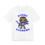 Barry Sanders Detroit Lions, Soft Cotton Bella and Canvas Short Sleeve Tee shirt