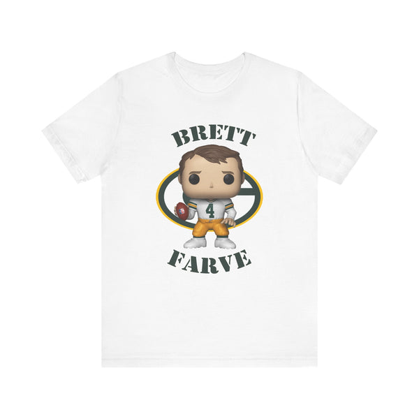 Brett Farve Green Bay Packers, Soft Cotton Bella and Canvas Short Sleeve Tee shirt