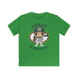 Aaron Rodgers Green Bay Packers, Kids Gildan Softstyle Tee Shirt