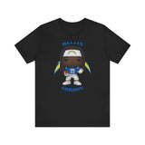 Melvin Gordon L.A Chargers, Soft Cotton Bella and Canvas Short Sleeve Tee shirt