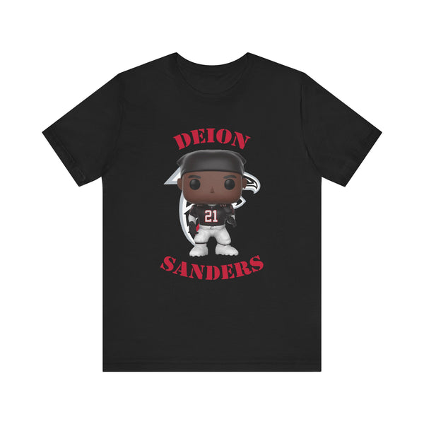 Deion Sanders Atlanta Falcons, Soft Cotton Bella and Canvas Short Sleeve Tee shirt