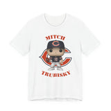 Mitch Trubisky Chicago Bears, Soft Cotton Bella and Canvas Short Sleeve Tee shirt
