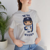 Wil Myers San Diego Padres, Soft Cotton Bella and Canvas Short Sleeve Tee shirt