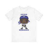 Jackie Robinson L.A/Brooklyn Dodgers, Soft Cotton Bella and Canvas Short Sleeve Tee shirt