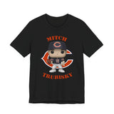 Mitch Trubisky Chicago Bears, Soft Cotton Bella and Canvas Short Sleeve Tee shirt