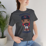 Francisco Lindor Cleveland Indians, Soft Cotton Bella and Canvas Short Sleeve Tee shirt