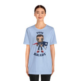Tom Brady New England Patriots (Large), Soft Cotton Bella and Canvas Short Sleeve Tee shirt