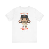 Buster Posey San Francisco Giants, Soft Cotton Bella and Canvas Short Sleeve Tee shirt