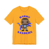 Barry Sanders Detroit Lions, Soft Cotton Bella and Canvas Short Sleeve Tee shirt