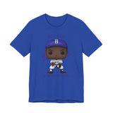 Jackie Robinson L.A/Brooklyn Dodgers, Soft Cotton Bella and Canvas Short Sleeve Tee shirt