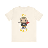 TJ Watt Pittsburgh Steelers, Soft Cotton Bella and Canvas Short Sleeve Tee shirt