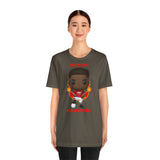 Marcus Rashford Manchester United, Soft Cotton Bella and Canvas Short Sleeve Tee shirt