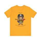 Ben Roethlisberger Pittsburgh Steelers Throwback, Soft Cotton Bella and Canvas Short Sleeve Tee shirt
