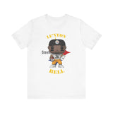 Leveon Bell Pittsburgh Steelers, Soft Cotton Bella and Canvas Short Sleeve Tee shirt