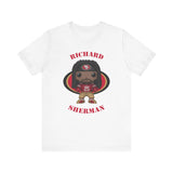 Richard Sherman San Francisco 49ers, Soft Cotton Bella and Canvas Short Sleeve Tee shirt