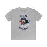 Julian Edelman New England Patriots, Kids Gildan Softstyle Tee Shirt