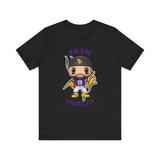 Adam Thielen Minnesota Vikings, Soft Cotton Bella and Canvas Short Sleeve Tee shirt