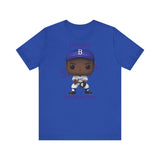 Jackie Robinson L.A/Brooklyn Dodgers, Soft Cotton Bella and Canvas Short Sleeve Tee shirt