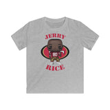 Jerry Rice San Francisco 49ers, Kids Gildan Softstyle Tee Shirt