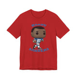 Barry Sanders Detroit Lions, Soft Cotton Bella and Canvas Short Sleeve Tee shirt