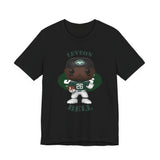 Leveon Bell New York Jets, Soft Cotton Bella and Canvas Short Sleeve Tee shirt