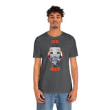 Mr Met New York Mets, Soft Cotton Bella and Canvas Short Sleeve Tee shirt