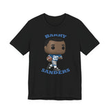 Barry Sanders Detroit Lions, Soft Cotton Bella and Canvas Short Sleeve Tee shirt