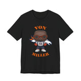 Von Miller Denver Broncos, Soft Cotton Bella and Canvas Short Sleeve Tee shirt