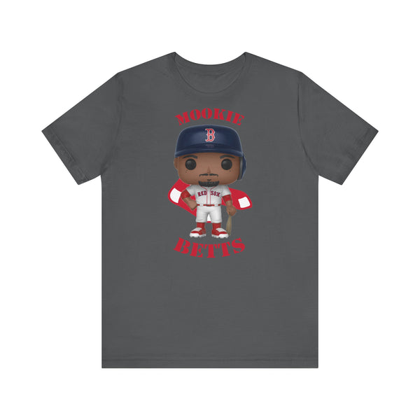 Mookie Betts Boston Red Sox, Soft Cotton Bella and Canvas Short Sleeve Tee shirt
